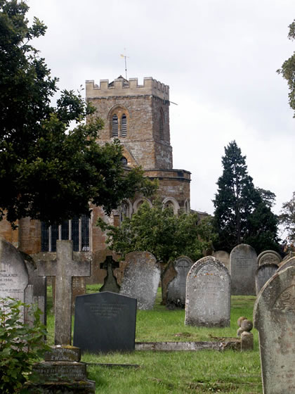 Cemetery and Church at Althorp House