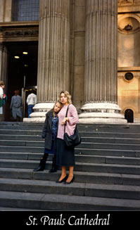 Diane and Holly At St. Paul's