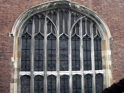 Window in Henry VIII's Great Hall