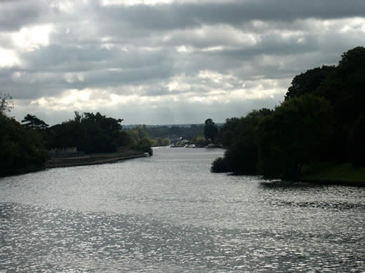 The Thames Looking Toward Kingston-Upon-Thames