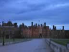 Hampton Court at dusk. (21kb)