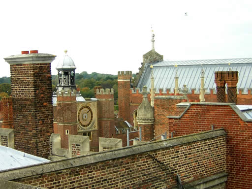 Clock Court from the roof.