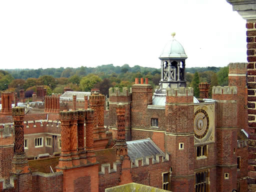 Clock Court from the roof