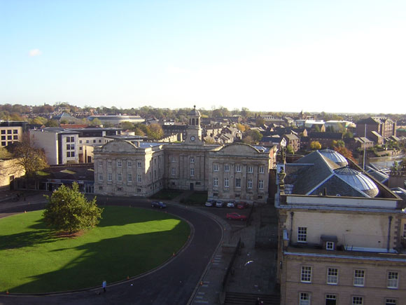 View from Clifford's Tower of the Castle Museum