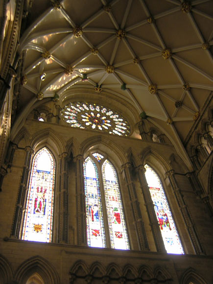 The Rose Window in York Minster
