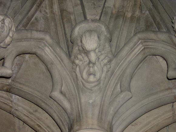Gruesome Chapter House Heads