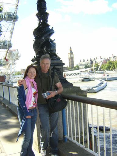 Dad and Me at the Eye
