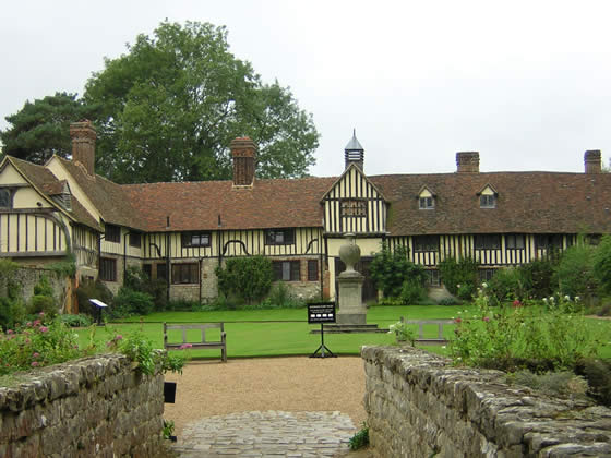 The Cottages (taken from the entrance to the Mote Courtyard)