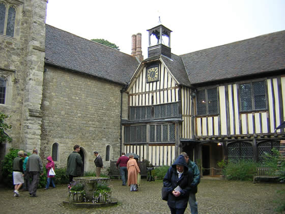 Inside the Mote's Courtyard.  The Moat's Well. 