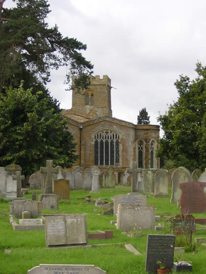 Cemetary and Church at Althorp