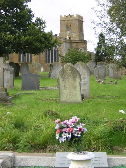 Cemetary and Church at Althorp