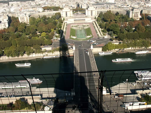 Shadow of La Tour Eiffel