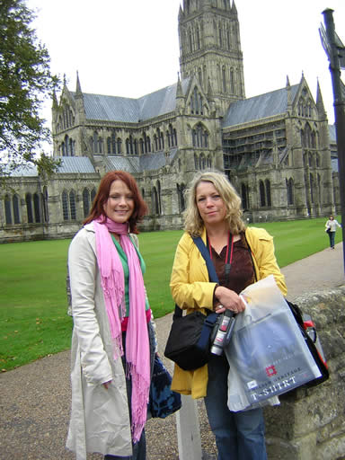 Me and Mom, Salisbury Cathedral