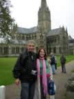 Dad and Me, Salisbury Cathedral (36kb)