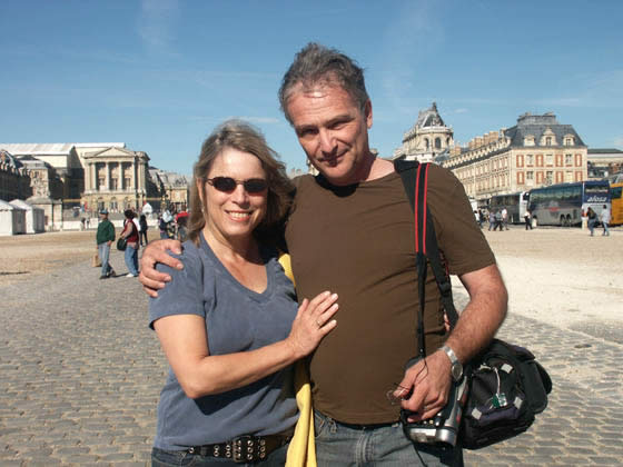 Diane and Allan at Versailles