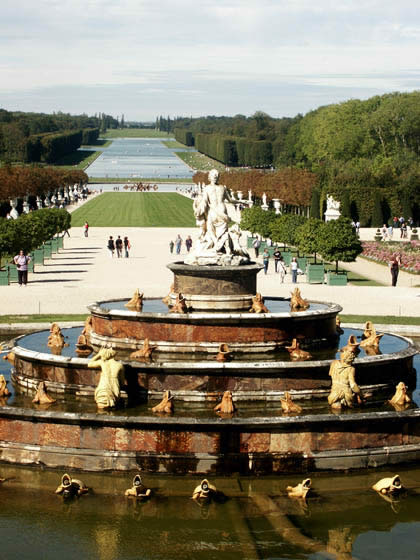 The Views Go On For Miles, the Fountain of Latona