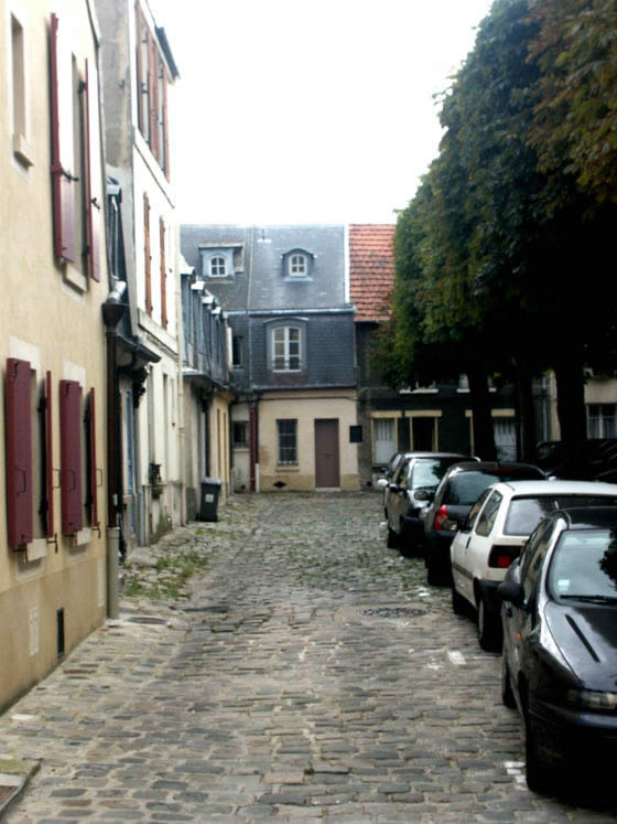 A Street in the Old Town of Versailles